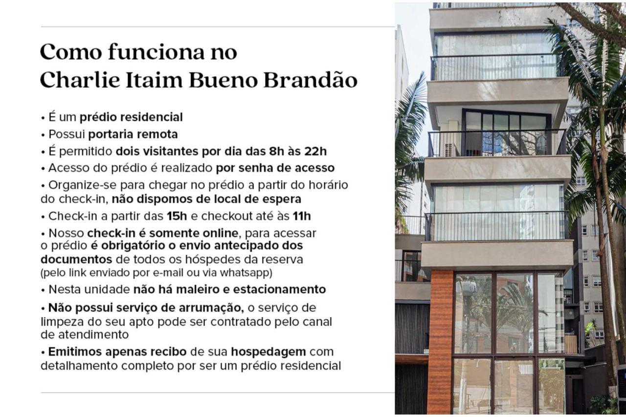 Charlie Itaim Bueno Brandao Apartment São Paulo Luaran gambar